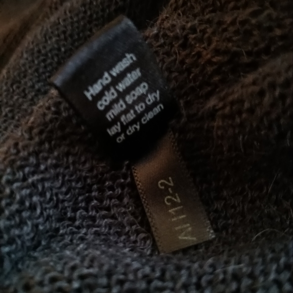 🆕Peruvian Connection Grey 100% Alpaca Sweater Dress Boho Pockets Size Small - Picture 8 of 8